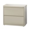 Hirsh Industries 30 in W 2 Drawer File Cabinets, Putty, Legal; Letter; A4 14970